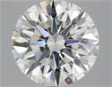 6.19 Carats, Round Diamond with Excellent Cut, E Color, VVS1 Clarity and Certified by GIA