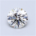 0.83 quilates, Redondo Diamante , Color I, claridad VVS1 y certificado por GIA