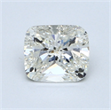 1.00 Carats, Cushion Diamond with  Cut, I Color, SI1 Clarity and Certified by GIA
