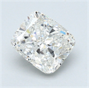 1.01 quilates, Del cojín Diamante , Color G, claridad VS2 y certificado por GIA