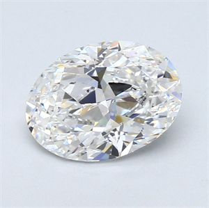 Picture of 1.51 Carats, Oval Diamond with  Cut, D Color, IF Clarity and Certified by GIA