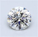 1.13 Carats, Round Diamond with Excellent Cut, I Color, SI2 Clarity and Certified by GIA