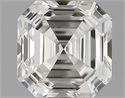 3.03 Carats, Asscher Diamond with  Cut, I Color, VVS1 Clarity and Certified by GIA