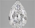 3.00 Carats, Pear Diamond with  Cut, D Color, IF Clarity and Certified by GIA