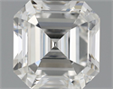 2.00 quilates, Asscher Diamante , Color F, claridad VS1 y certificado por GIA