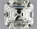 1.01 quilates, Asscher Diamante , Color K, claridad VVS1 y certificado por GIA