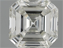 0.54 quilates, Asscher Diamante , Color J, claridad VS1 y certificado por GIA