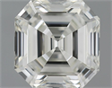 0.92 quilates, Asscher Diamante , Color K, claridad VS1 y certificado por GIA