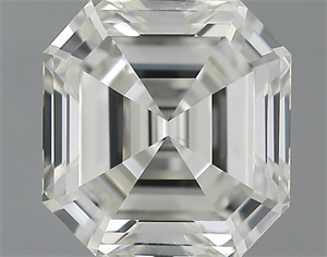 Picture of 0.92 Carats, Asscher Diamond with  Cut, K Color, VS1 Clarity and Certified by GIA