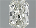 0.80 Carats, Radiant Diamond with  Cut, J Color, VVS2 Clarity and Certified by GIA