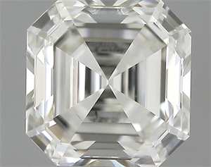 Picture of 0.94 Carats, Asscher Diamond with  Cut, J Color, VVS2 Clarity and Certified by GIA
