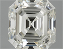 0.91 quilates, Asscher Diamante , Color J, claridad VVS1 y certificado por GIA