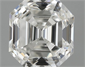 0.90 quilates, Asscher Diamante , Color I, claridad VVS1 y certificado por GIA
