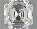 0.91 quilates, Asscher Diamante , Color D, claridad VVS1 y certificado por GIA