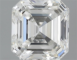 Foto 0.81 quilates, Asscher Diamante , Color H, claridad IF y certificado por GIA de