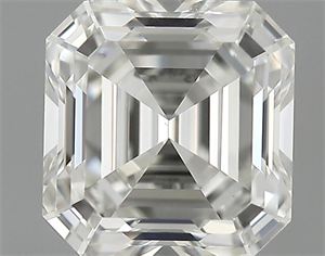 Foto 0.92 quilates, Asscher Diamante , Color H, claridad VS2 y certificado por GIA de