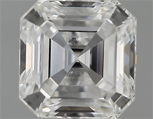 Picture of 0.93 Carats, Asscher Diamond with  Cut, F Color, VS1 Clarity and Certified by GIA