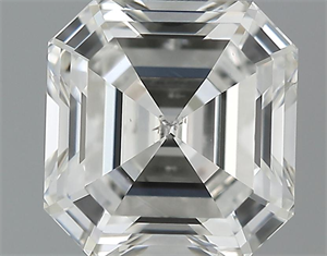 Picture of 1.20 Carats, Asscher Diamond with  Cut, H Color, SI2 Clarity and Certified by GIA