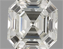 1.06 quilates, Asscher Diamante , Color J, claridad VS1 y certificado por GIA