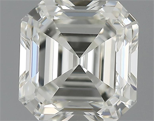 Picture of 1.01 Carats, Asscher Diamond with  Cut, J Color, VVS2 Clarity and Certified by GIA