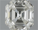 1.02 Carats, Asscher Diamond with  Cut, J Color, VVS2 Clarity and Certified by GIA
