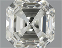 1.01 Carats, Asscher Diamond with  Cut, J Color, VVS1 Clarity and Certified by GIA