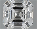 1.07 quilates, Asscher Diamante , Color D, claridad SI2 y certificado por GIA