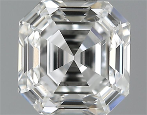 Picture of 1.03 Carats, Asscher Diamond with  Cut, G Color, SI1 Clarity and Certified by GIA