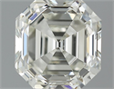 1.59 quilates, Asscher Diamante , Color K, claridad VS1 y certificado por GIA