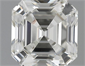 1.01 quilates, Asscher Diamante , Color H, claridad VS1 y certificado por GIA