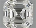1.04 Carats, Asscher Diamond with  Cut, H Color, VS1 Clarity and Certified by GIA