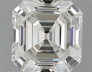 Picture of 1.04 Carats, Asscher Diamond with  Cut, H Color, VVS1 Clarity and Certified by GIA