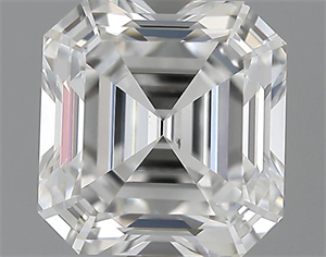 Picture of 1.01 Carats, Asscher Diamond with  Cut, F Color, VS2 Clarity and Certified by GIA