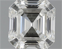1.02 Carats, Asscher Diamond with  Cut, G Color, VVS2 Clarity and Certified by GIA