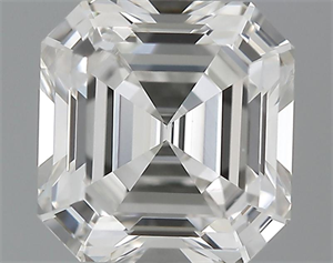 Picture of 1.02 Carats, Asscher Diamond with  Cut, G Color, VVS2 Clarity and Certified by GIA