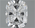 1.01 Carats, Cushion Diamond with  Cut, D Color, VVS2 Clarity and Certified by GIA
