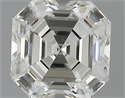 3.05 Carats, Asscher Diamond with  Cut, I Color, VS1 Clarity and Certified by GIA