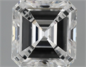 3.01 Carats, Asscher Diamond with  Cut, D Color, SI2 Clarity and Certified by GIA