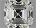3.03 Carats, Asscher Diamond with  Cut, H Color, VS2 Clarity and Certified by GIA