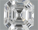 2.17 Carats, Asscher Diamond with  Cut, D Color, VVS1 Clarity and Certified by GIA