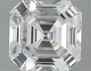 Foto 2.17 quilates, Asscher Diamante , Color D, claridad VVS1 y certificado por GIA de
