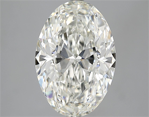 Picture of 5.02 Carats, Oval Diamond with  Cut, I Color, VS1 Clarity and Certified by GIA