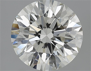 Picture of 3.01 Carats, Round Diamond with Excellent Cut, J Color, VS1 Clarity and Certified by GIA