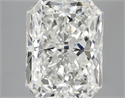 7.08 quilates, Radiante Diamante , Color H, claridad SI1 y certificado por GIA