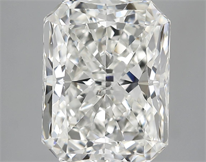 Picture of 7.08 Carats, Radiant Diamond with  Cut, H Color, SI1 Clarity and Certified by GIA