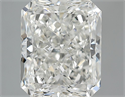 4.72 Carats, Radiant Diamond with  Cut, H Color, SI1 Clarity and Certified by GIA