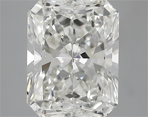 Picture of 5.02 Carats, Radiant Diamond with  Cut, I Color, SI2 Clarity and Certified by GIA