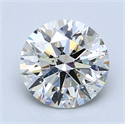 1.63 quilates, Redondo Diamante , Color H, claridad VS2 y certificado por EGL-USA