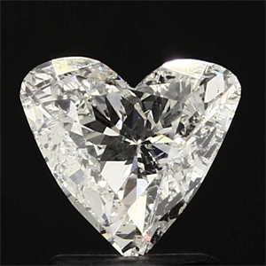 Picture of 0.99 Carats, Heart Diamond with  Cut, G Color, SI1 Clarity and Certified by EGL