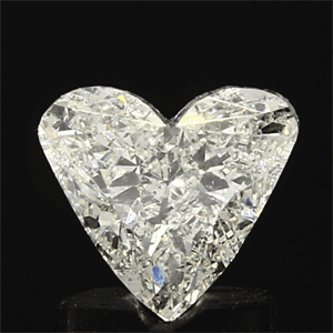 Foto 0.95 quilates, Corazón Diamante , Color H, claridad SI2 y certificado por EGL de